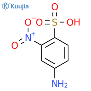 3-Nitroaniline-4-sulfonic Acid structure