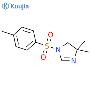 1H-Imidazole, 4,5-dihydro-4,4-dimethyl-1-[(4-methylphenyl)sulfonyl]- structure