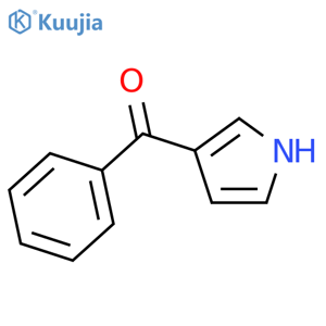 Phenyl(1H-pyrrol-3-yl)methanone structure