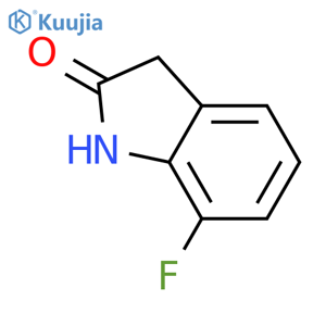 7-fluoro-2,3-dihydro-1H-indol-2-one structure