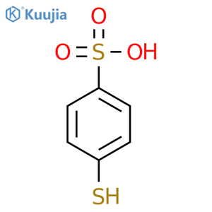 4-sulfanylbenzene-1-sulfonic acid structure