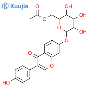 6'-O-Acetyldaidzin structure