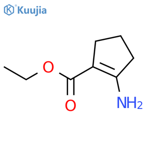 Ethyl 2-Amino-1-cyclopentene-1-carboxylate structure