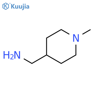 (1-methylpiperidin-4-yl)methanamine structure