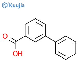 1,1'-biphenyl-3-carboxylic acid structure