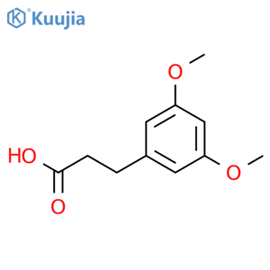 3-(3,5-Dimethoxyphenyl)propanoic Acid structure