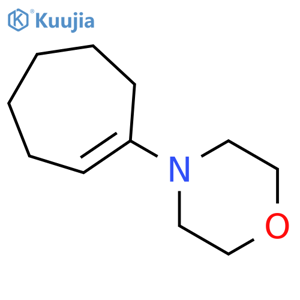 Morpholine,4-(1-cyclohepten-1-yl)- structure