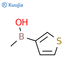 Borinic acid, methyl-3-thienyl- structure