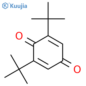 2,6-di-tert-butylcyclohexa-2,5-diene-1,4-dione structure