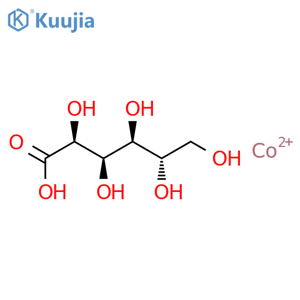 Cobalt(II) gluconate hydrate structure