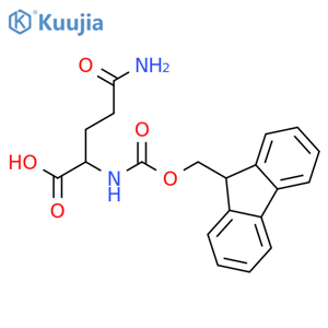 Fmoc-L-glutamine structure