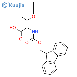 Fmoc-Thr(tBu)-OH structure