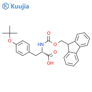 Fmoc-Tyr(tBu)-OH structure
