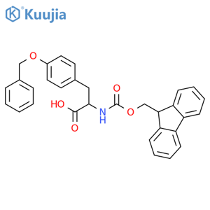 N-Fmoc-O-benzyl-L-tyrosine structure