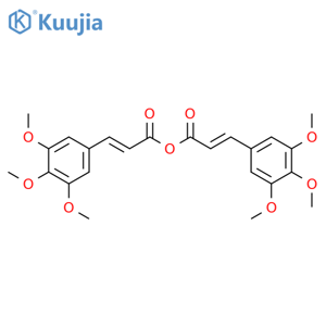 3,4,5-Trimethoxycinnamic Acid Anhydride structure