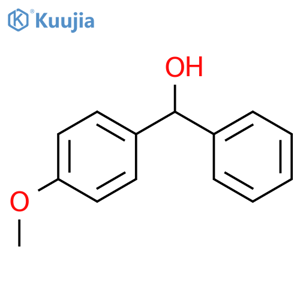 4-Methoxybenzhydrol structure