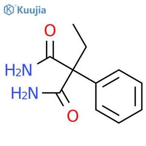 2-Ethyl-2-phenylmalonamide structure