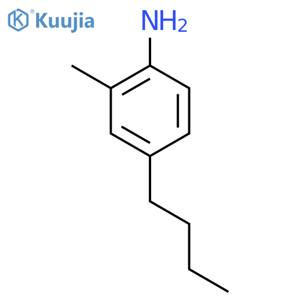 4-butyl-2-methylaniline structure