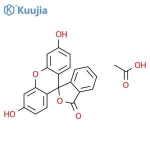 5(6)-Carboxyfluorescein structure