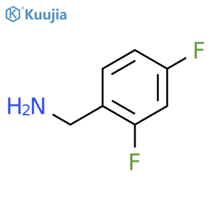 2,4-Difluorobenzylamine structure