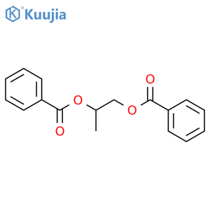 Poly[oxy(methyl-1,2-ethanediyl)],a-benzoyl-w-(benzoyloxy)- structure