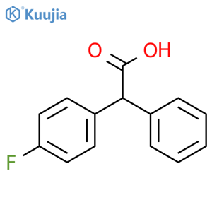 2-(4-Fluorophenyl)-2-phenylacetic Acid structure