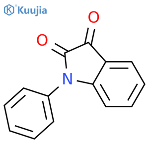 1-phenyl-2,3-dihydro-1H-indole-2,3-dione structure