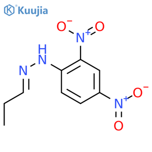 Propionaldehyde 2,4-Dinitrophenylhydrazone structure