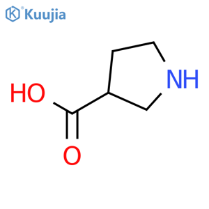 (R)-Pyrrolidine-3-carboxylic acid structure