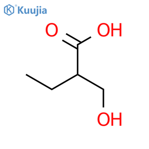 (R)-2-(Hydroxymethyl)butanoic acid structure