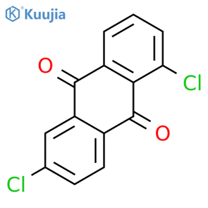 9,10-Anthracenedione, 1,6-dichloro- structure