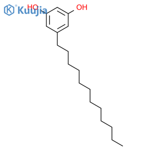 5-Dodecyl-1,3-benzenediol structure