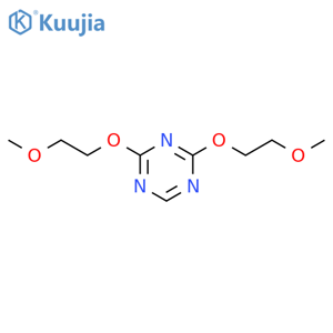 Poly(oxy-1,2-ethanediyl),a,a'-(6-chloro-1,3,5-triazine-2,4-diyl)bis[w-methoxy- structure