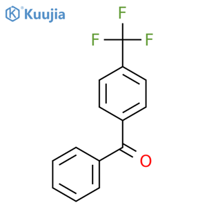 4-(trifluoromethyl)benzophenone structure