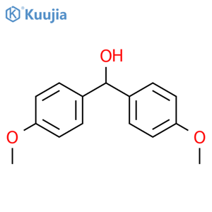 4,4'-Dimethoxybenzhydrol structure