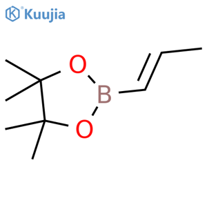 Propen-1-ylboronic acid, pinacol ester structure