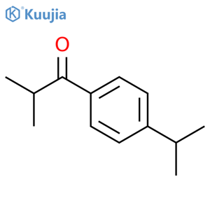 2-(4-isobutyrylphenyl)propane structure