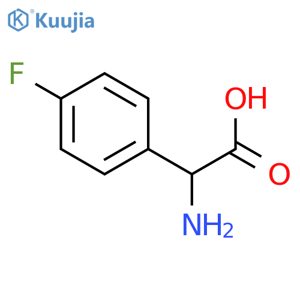 2-Amino-2-(4-fluorophenyl)acetic acid structure