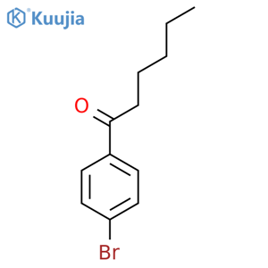 1-(4-Bromophenyl)hexan-1-one structure