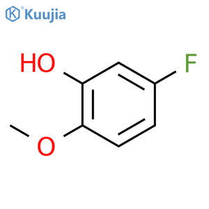 5-Fluoro-2-methoxyphenol structure