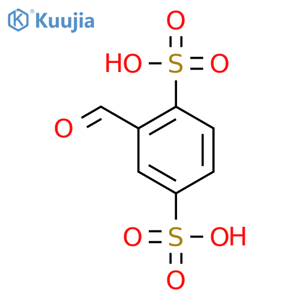 2-Formyl-1,4-benzenedisulfonic acid structure