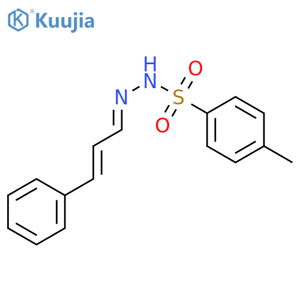 N'-(3-Phenyl-2-propenylidene)-p-toluenesulfonic acid hydrazide structure