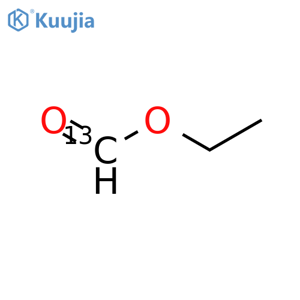 Ethyl formate-13C structure