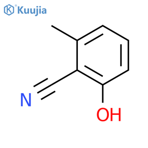 2-Hydroxy-6-methylbenzonitrile structure