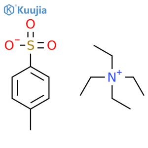 Tetraethylammonium p-toluenesulfonate structure