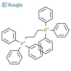 1,3-Bis-(triphenylphosphonium)-propane dibromide structure