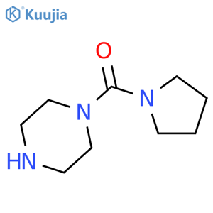 1-(pyrrolidine-1-carbonyl)piperazine structure