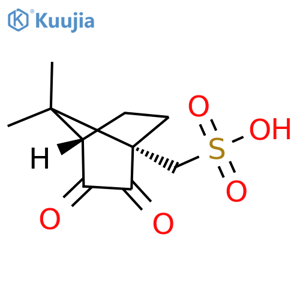 Camphorquinone-10-sulfonic acid structure