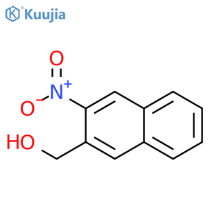 3-Nitronaphthalene-2-methanol structure