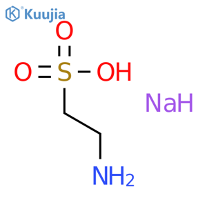 Ethanesulfonic acid,2-amino-, sodium salt (1:1) structure